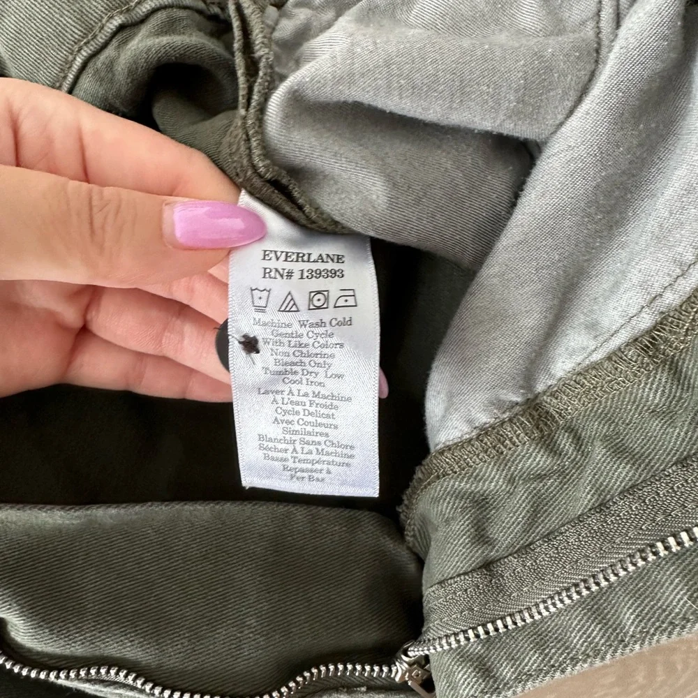 Everlane organic wide-leg pant in kambaba - Picture 5 of 5